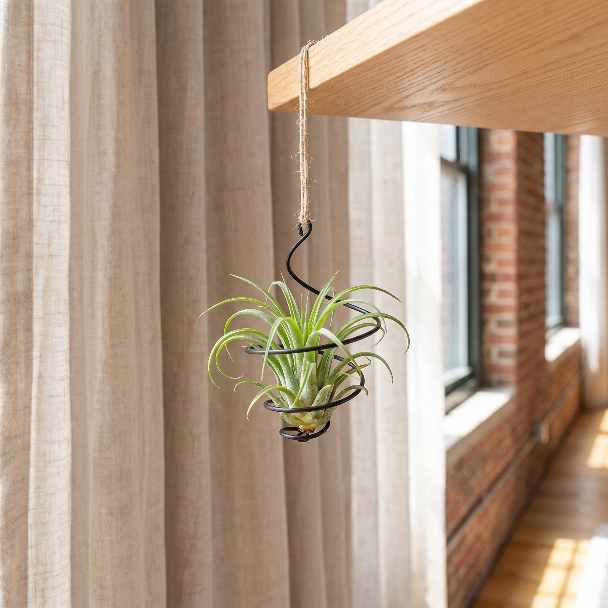 Air Plant Tillandsia - 18Pcs Hanging Air Plant Holder Adjustable
