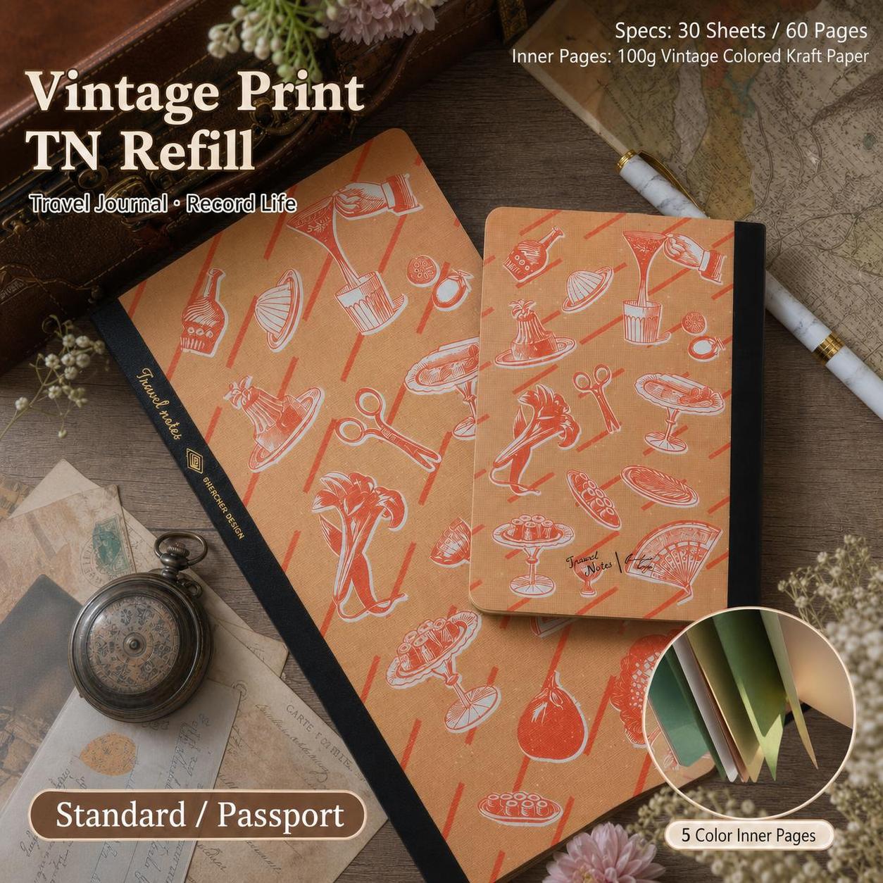 Retro Travelers Notebook Color - Planned Parenthood recension och pris