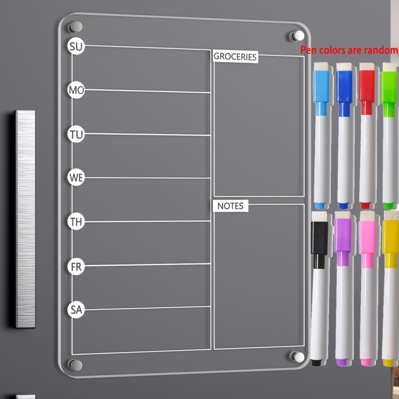 Acrylic Meal Planner Magnetic  - Planned Parenthood recension och pris