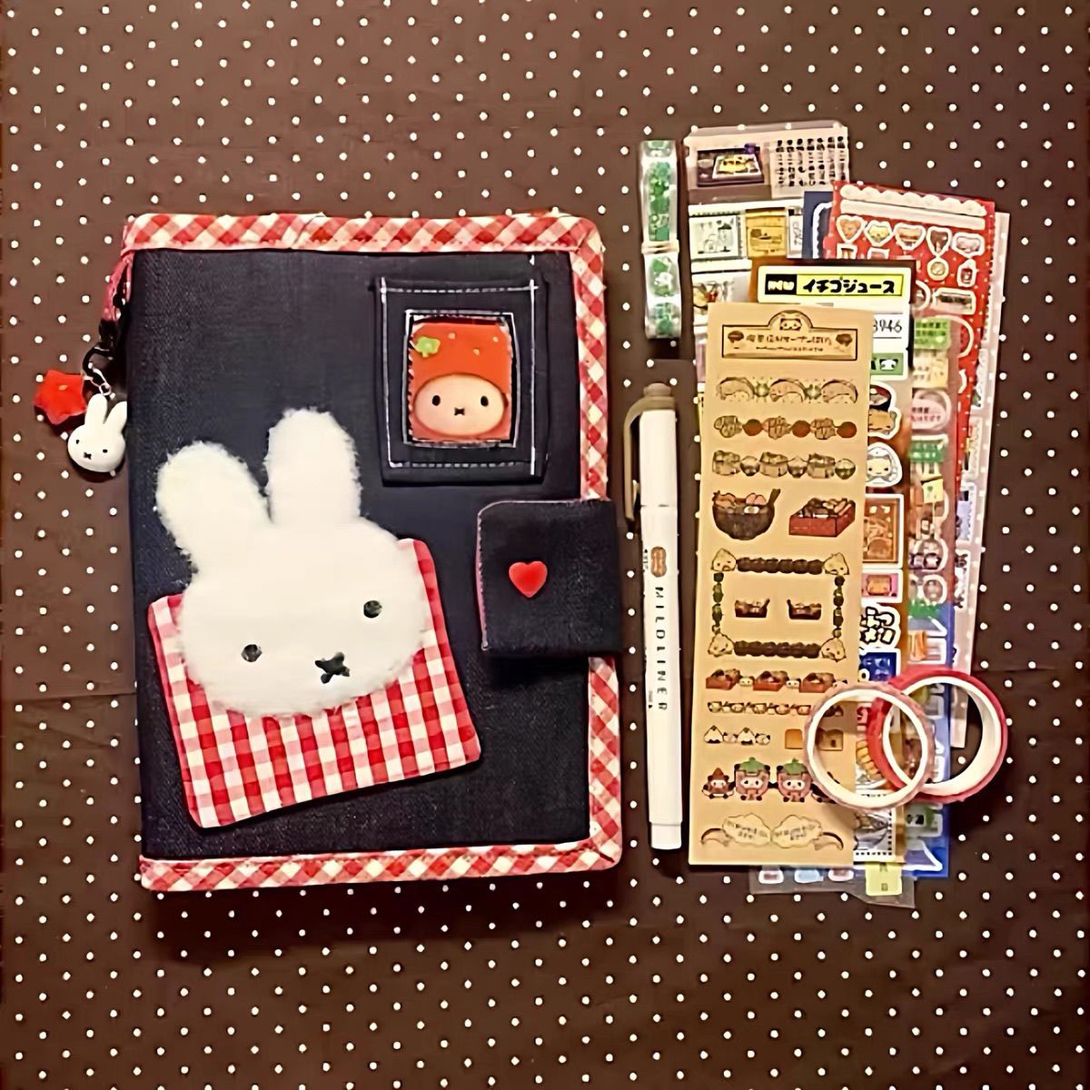 A6 Cute Miffy Rabbit Denim Loo - Planned Parenthood recension och pris