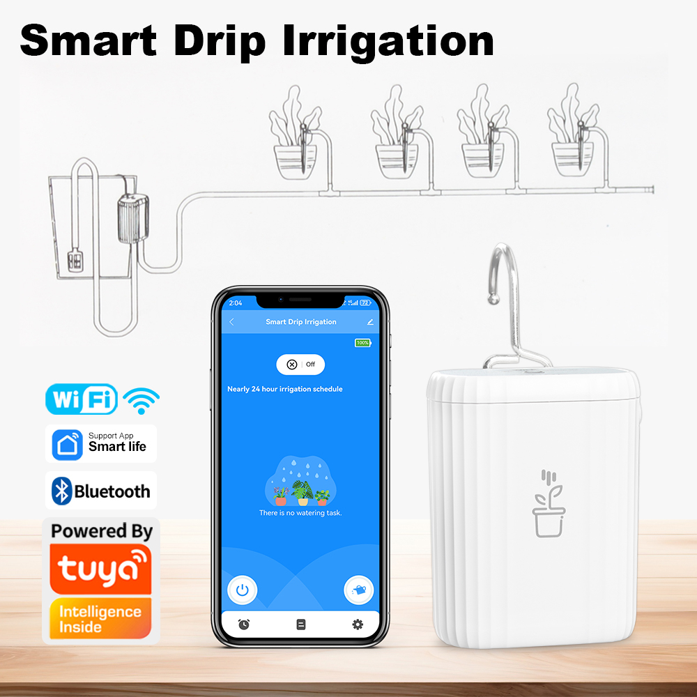 WiFi Intelligent Watering Devi - Plant Parent App recension och pris