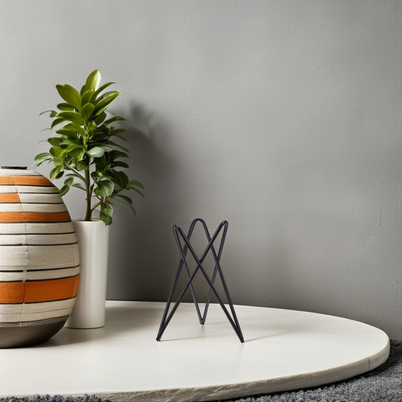 2Pcs Painted Iron Tripod Tilla - Air Plant Tillandsia recension och pris