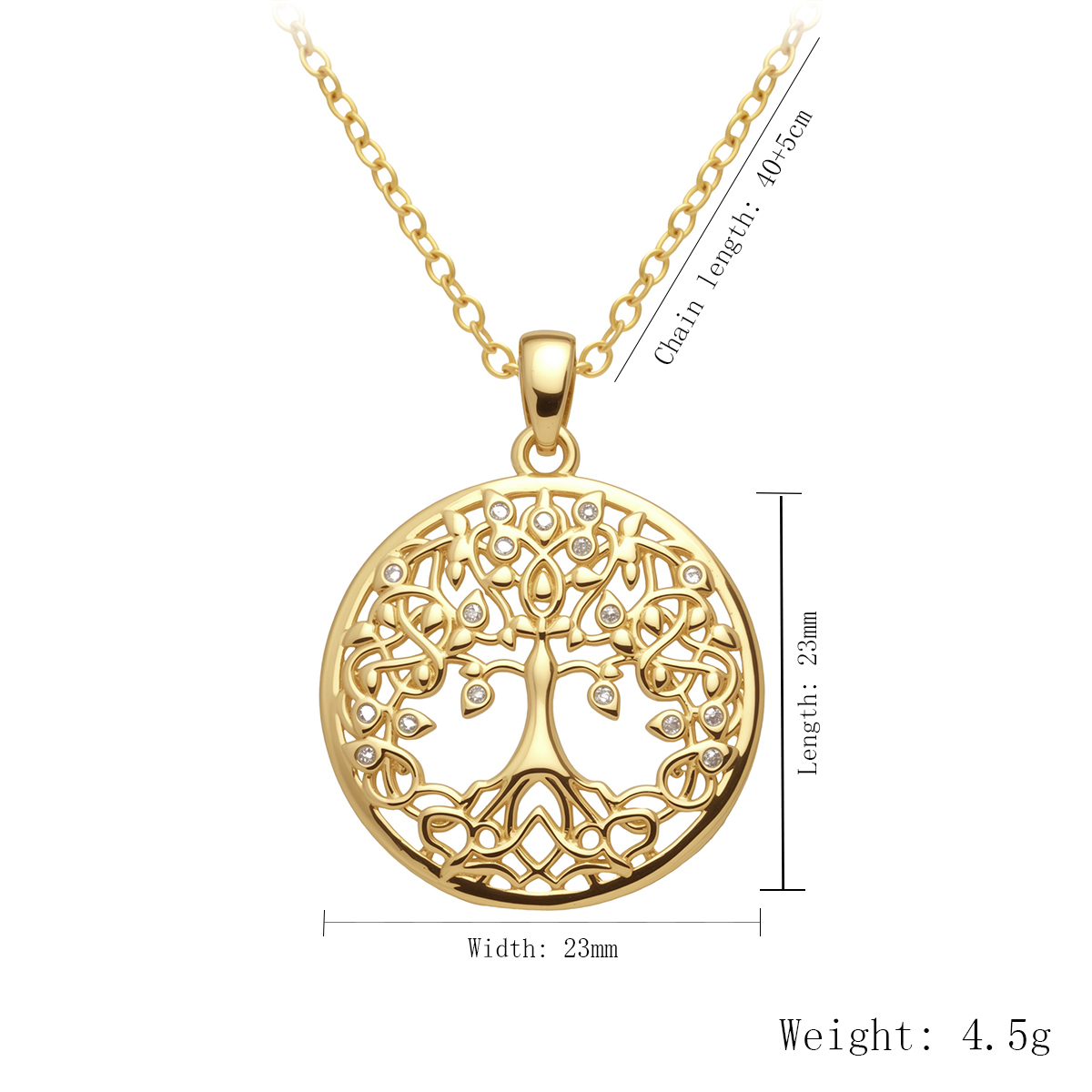 Fashion Tree of Life Necklace  - Plant Parent Free recension och pris