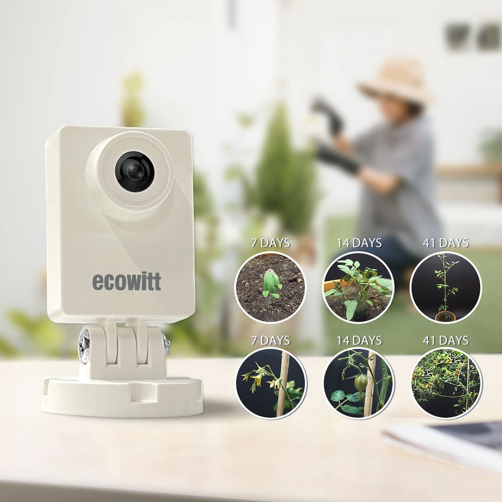 Ecowitt HP10 WittCam Outdoor W - Plant Parent App recension och pris