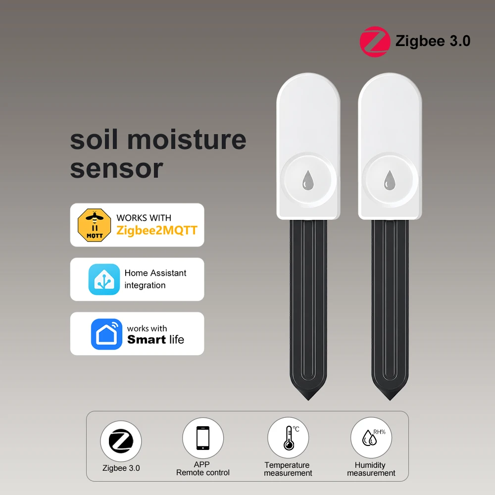 ZigBee Smart Soil Moisture Sen - Plant Parent App recension och pris