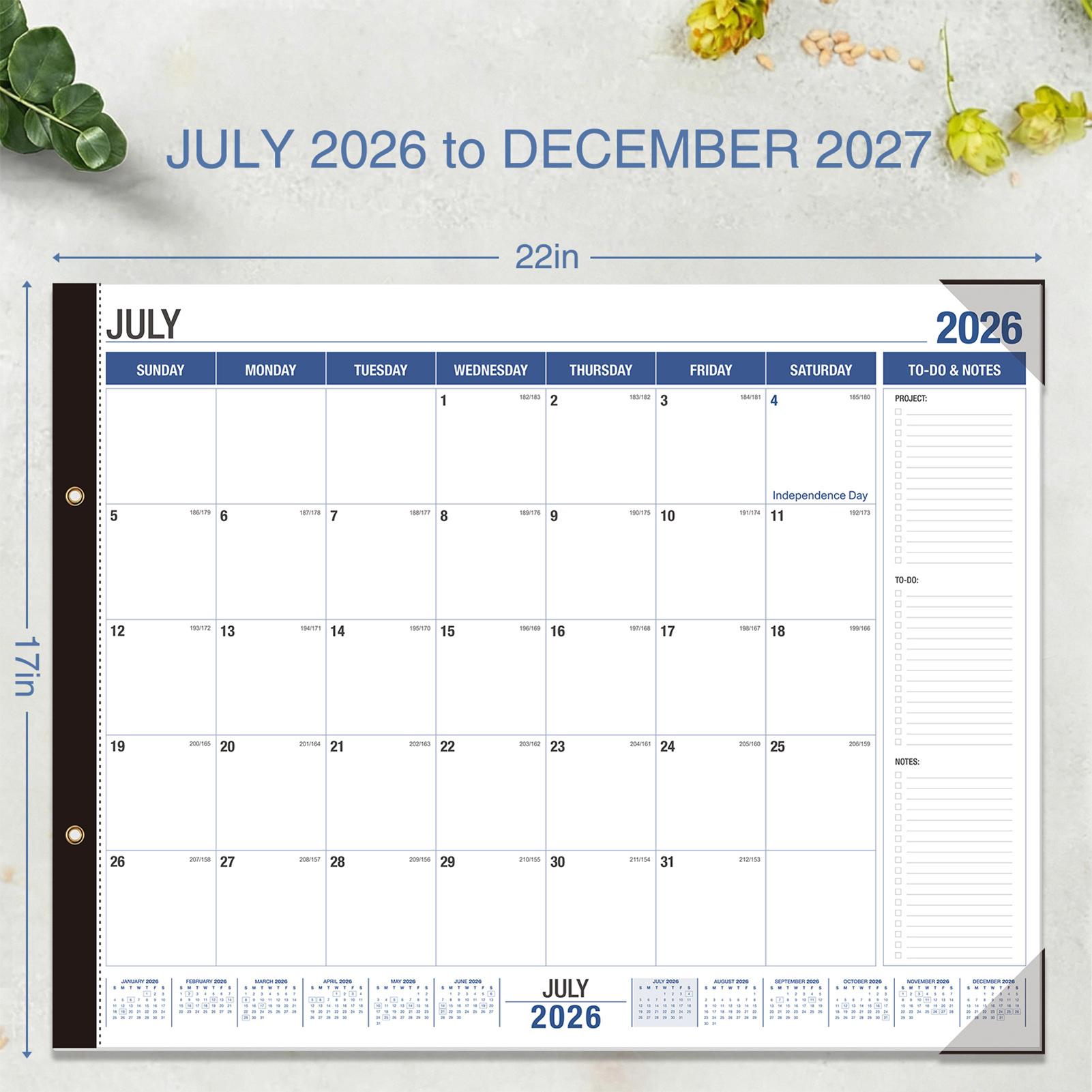 Large Calendar 2026-2027 Daily - Planned Parenthood recension och pris