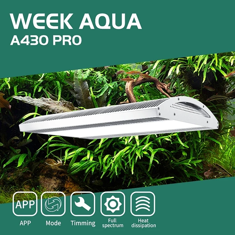 Week Aqua A430 Pro 120W LED Aq - Plant Parent App recension och pris